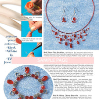 A sample page from "Bead Basics" book. A Design Originals publication by Delores Frantz. 18 pages. ISBN-10 1574212443