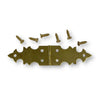 Brass hinge 1065 by Craftworkz. Comes complete with screws.