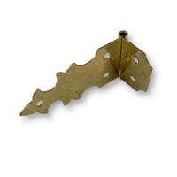 Brass Hinge no.1063 by Craftworkz. Comes complete with screws.