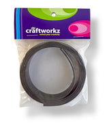 Packaged self-adhesive magnetic tape with the brand Craftworkz visible on the packaging.