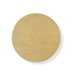 A plywood circle shape 7.5cm diameter by Craftworkz on a white background