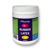 A plastic jar of Craftworkz branded liquid rubber latex in a 500ml size. Suitable for making flexible moulds from various materials such as glass, plaster, concrete, clay and ceramics.