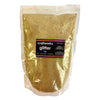 A 1 kilogram bag of Craftworkz ultra fine, gold coloured glitter.