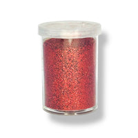 Craftwork 15g Ultra Fine Glitter Vial in Red