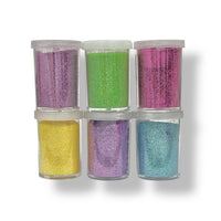 Craftwork 6 x 15g Ultra Fine Glitter Vial in Easter Pack