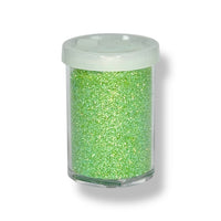 Craftworkz Ultra File Opalescent Glitter 15g vial in Green.