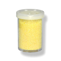 Craftworkz Ultra File Opalescent Glitter 15g vial in Yellow.