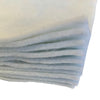 A pack of 50 felt sheets in White by Craftworkz