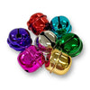 Metallic jingles bells in a mixed colour pack. 18mm diameter x 50 pieces per pack by Craftworkz.