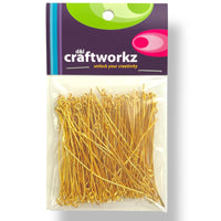 Craftworkz Eye Pin Gold x 144pc