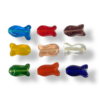 Glass Beads Fish Mix