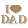MDF Letters 60mm x 6mm Thick