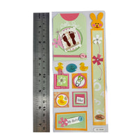 3D scrapbooking sticker & embellishments SC1604E by Craftworkz.