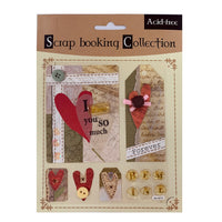 Scrapbooking Sticker & embellishments SB601F by Craftworkz.