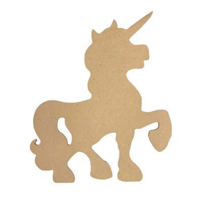 Craftworkz MDF Unicorn shape, available in 2 sizes. Made in Australia by us.