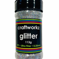 Ultra Fine Holographic Glitter 113gm Jar