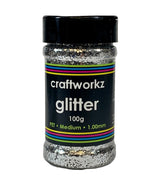 Medium Glitter 100gm Jar