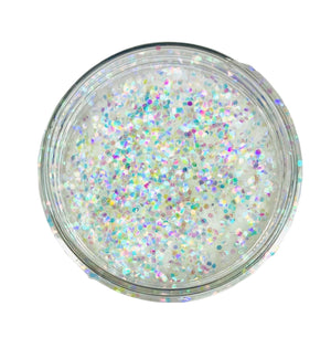 Medium Opalescent Glitter 100gm Jar