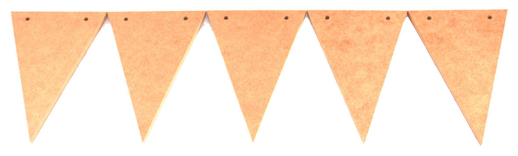 MDF Bunting x 5pc