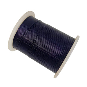 Purple beading wire by Craftworkz. Available in 22,26 and 28 gauge.