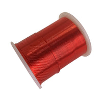 Beading wire red by Craftworkz. Available in assorted gauges.