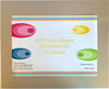 A sheet of tan colored EVA craft foam with a label indicating sheet size of 300 x 380mm and 10 pieces per pack