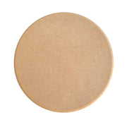 A plain round MDF craftwood teapot stand plaque ready to be decorated. Made in Australia by Craftworkz.