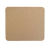 A blank MDF Rectangle coaster shape on a white background