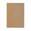 A plain rectangle-shaped MDF craftwood plaque with routered edges, ready to be decorated.