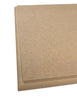 Craftworkz MDF square plaque with a routered edge. Measures 190 x1 90 x9 mm thick.