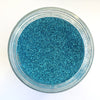 A colour sample of a bulk 1kg bag of Craftworkz ultra fine glitter in Aqua. 