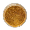 A jar of Craftworkz brand ultra fine glitter in Yellow colour option.