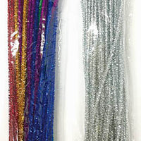 Tinsel Stems 06mm x 50 piece Hangsell