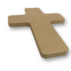 MDF cross wood cut out. Australian made.