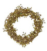 Small star, gold Christmas fairy garland.