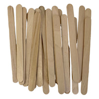 Natural coloured craft paddle pop sticks craftworkz